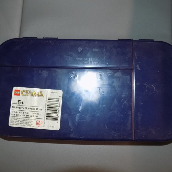 LEGO Chima Blue Minifigure Storage Case NEW - Picture 3 of 3